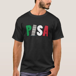 T-shirt Tour de Pise en Italie