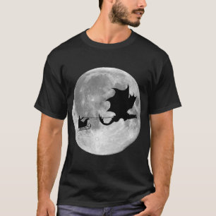 T-shirt Tour de Sleigh de cavalier de dragon du père noë