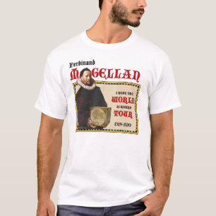 T-shirt Tour du monde 1519 de Magellan (la lumière des