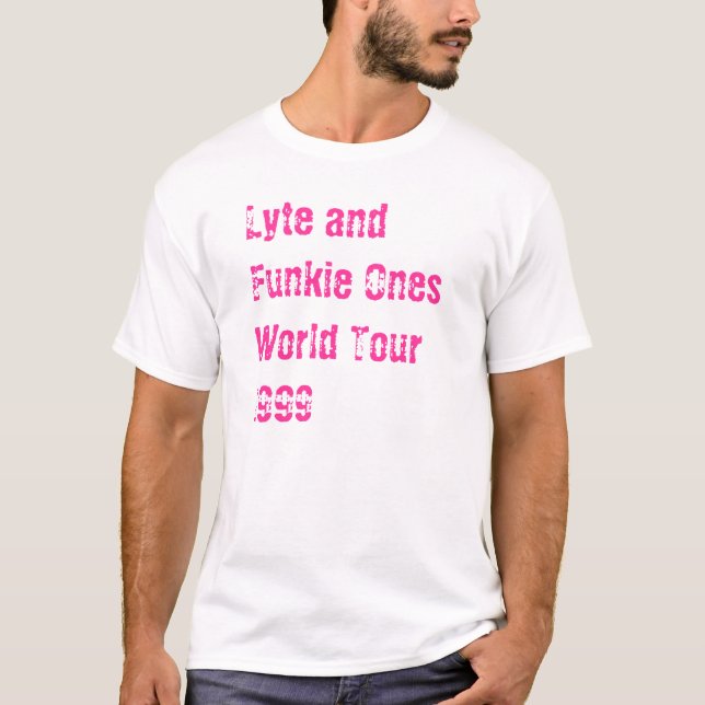 T-shirt Tour du monde '99 de LFO (Devant)