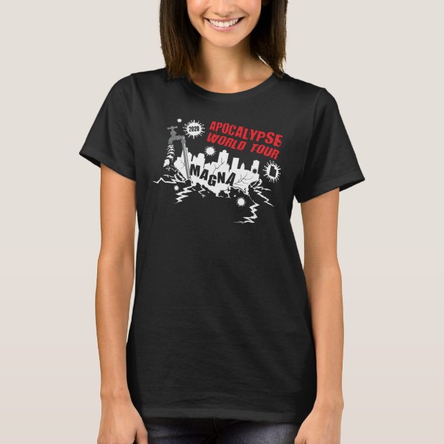 T-shirt Tour du monde d'Apocalypse (Devant)