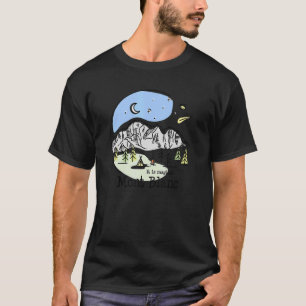 T-shirt Tour Du Mont Blanc Montblanc Tmb Randonnée S