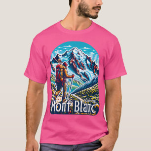 T-shirt Tour Du Mont Blanc Tmb Suisse Italie France Al