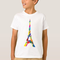 Tour Eiffel abstrait, France, Paris