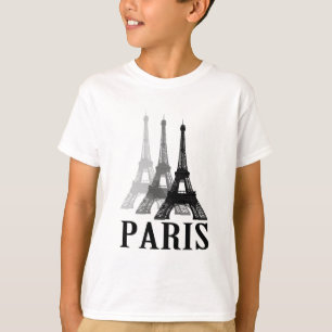 T-shirt Tour Eiffel de Paris