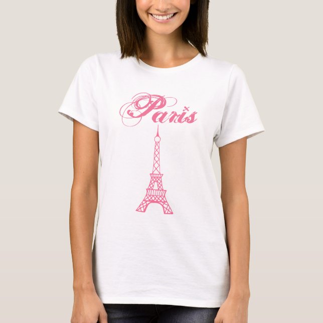 T-shirt Tour Eiffel Paris (Devant)
