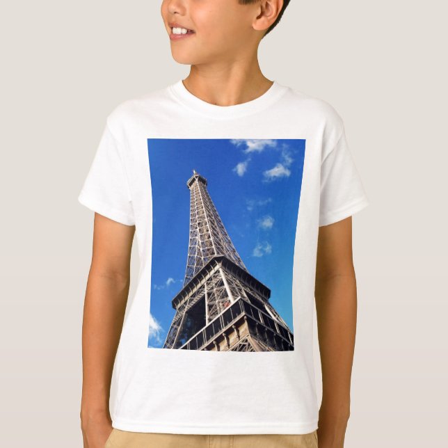 T-shirt Tour Eiffel Paris Europe Travel (Devant)