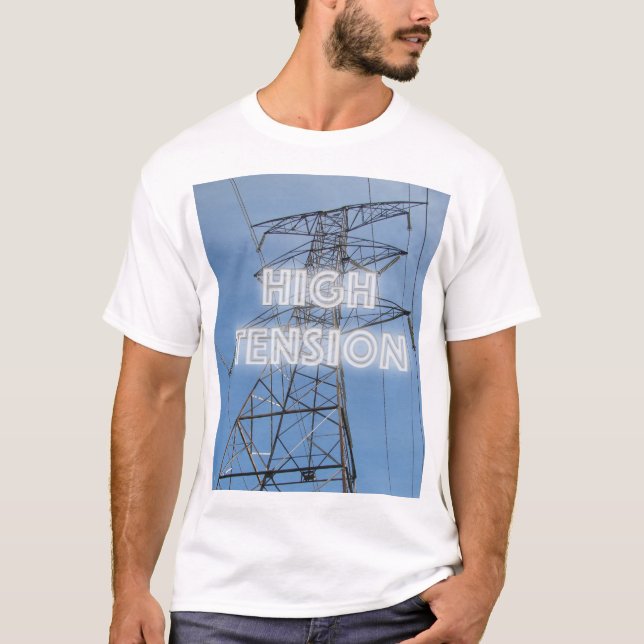 T-shirt Tour haute tension (Devant)