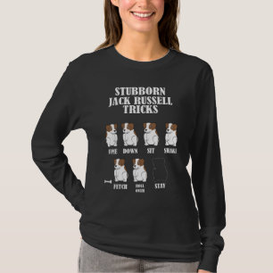 T-shirt Tour têtu de chien de Jack Russell Terrier