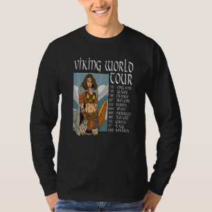 T-shirt Tour Viking Vikings Valhalla Odin pour un Homme et