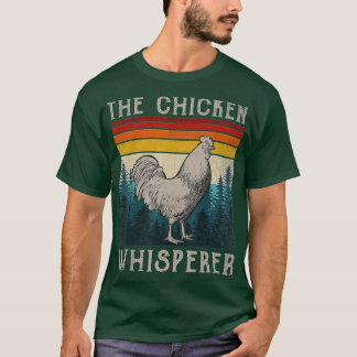 T-shirt Tourbière de poulet Vintage Rétro Producteur de po