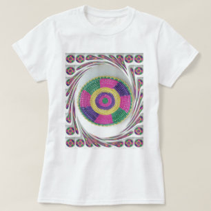 T-shirt Tourbillon traditionnel en plaque tissée