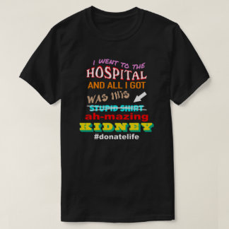 T-shirt Tourisme de Kidney