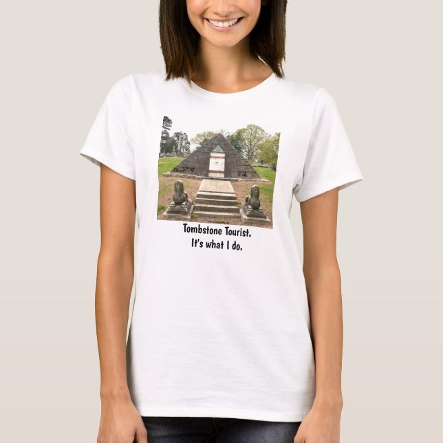 T-shirt Tourisme Tombstone (Devant)