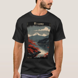 T-shirt Tourisme Vintage voyage de Misawa Japon