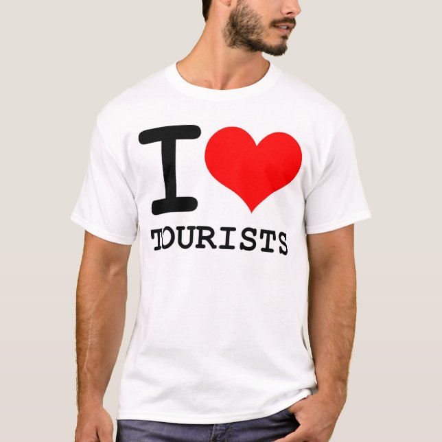 T-shirt [Touristes I de coeur] (Devant)
