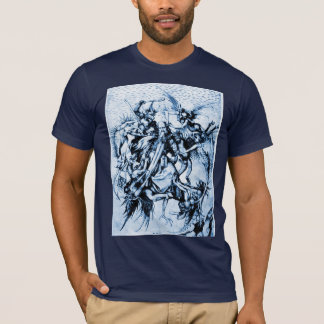 T-shirt tourmenté par des démons