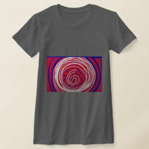 T-shirt Tournant en rond