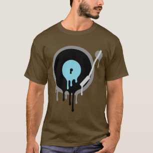 T-shirt Tourne-disque DJ Vinyl