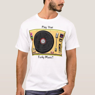T-shirt Tourne-disque "T "