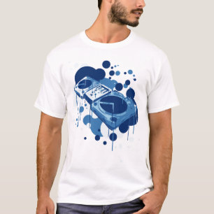 T-shirt Tourne-disques du DJ
