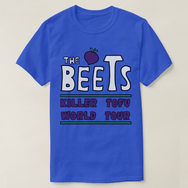 T-shirt Tournée du tueur de betteraves (Design devant)