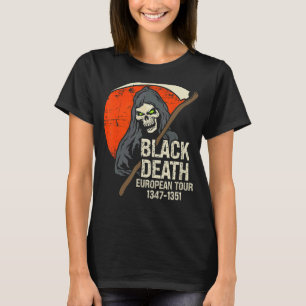 T-shirt Tournée européenne de la Mort noire 1347 1351 Épou