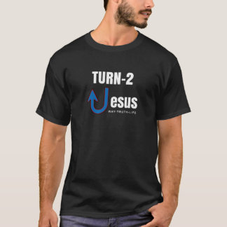 T-shirt Tourner Vers Jésus Évangéliste Chemin Jean 14