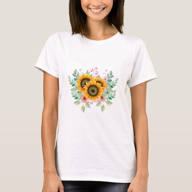 T-shirt Tournesol (Devant)