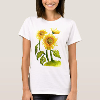 T-shirt tournesol