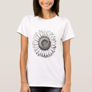 T-shirt tournesol