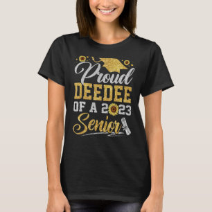 T-shirt Tournesol 2023 Fier Deedee D'Un Gradu Senior 2023