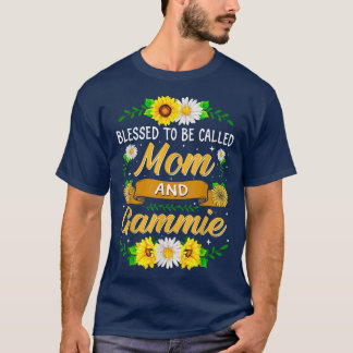 T-shirt Tournesol Béni D'Être Appelé Maman Et Gammie Moth
