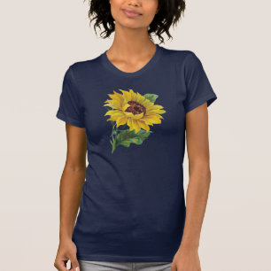 T-shirt Tournesol doré