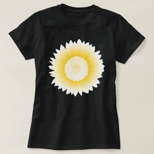 T-shirt tournesol jaune (Design devant)