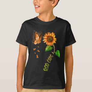 T-shirt Tournesol Papillon Rsd Crps sensibilisation