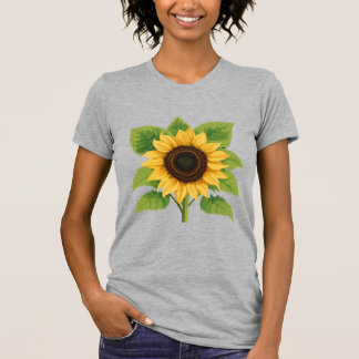 T-shirt Tournesol & Soleil - Symbole de l'optimisme et de
