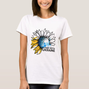 T-shirt Tournesol Stand With Ukraine - Ukraine Fort Clot