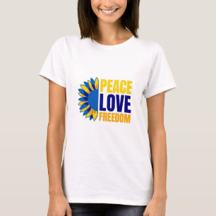 T-shirt Tournesol ukrainien - Soutien Ukraine