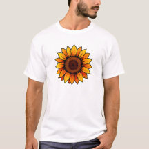 T-shirt tournesol vibrant