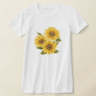 T-shirt tournesol vintage