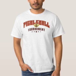 T-shirt Tournoi de Pickleball Vintage Pickleball