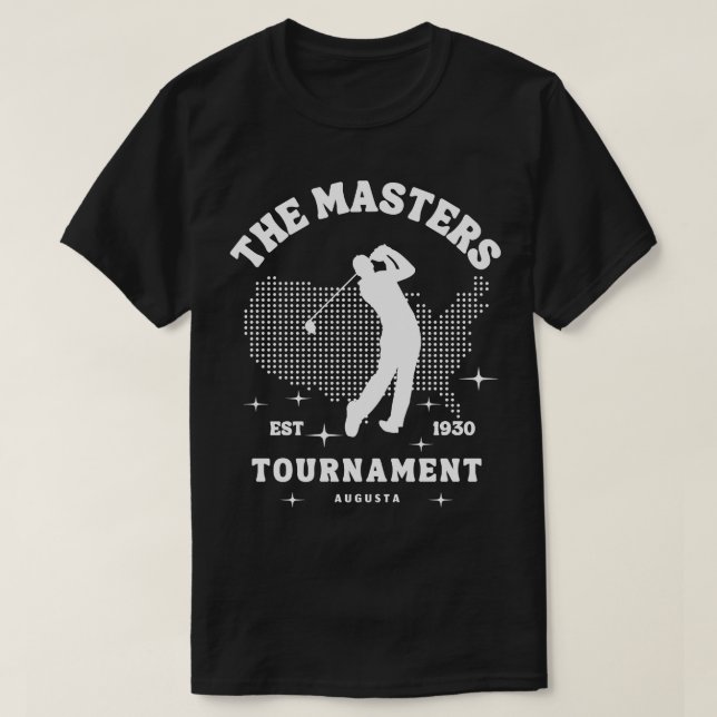 T-shirt Tournoi Masters Célébrer Augusta National Go (Design devant)