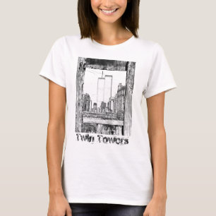 T-shirt Tours jumelles