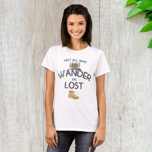 T-shirt Tous ceux qui errent ne sont pas perdus
