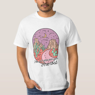 T-shirt Tous ceux qui errent ne sont pas perdus