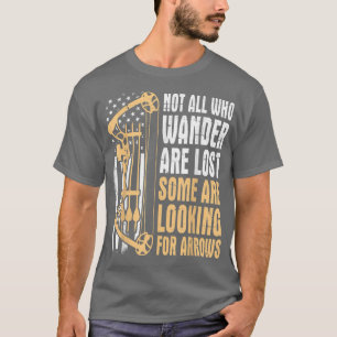 T-shirt Tous Ceux Qui Se Promènent Ne Sont Pas Perdus Cert