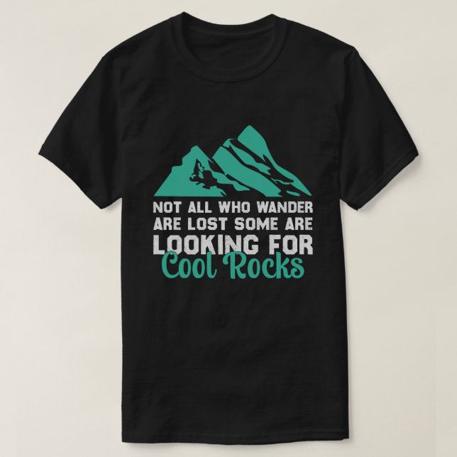 T-shirt Tous Ceux Qui Se Promènent Ne Sont Pas Perdus, Coo (Design devant)