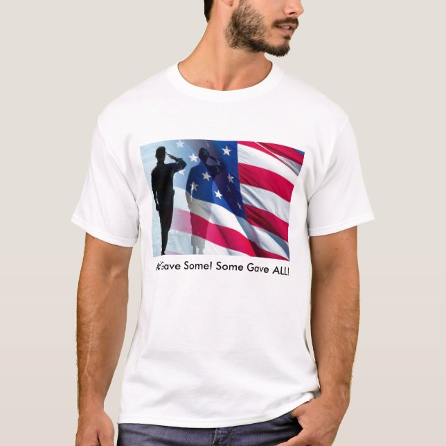 T-shirt Tous en ont donné ! Certains ont donné… (Devant)