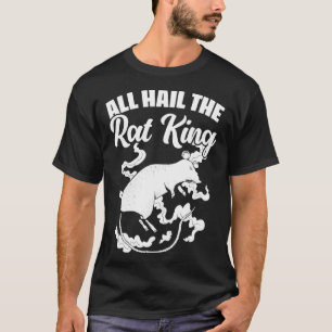 T-shirt Tous Hail Rat King Médiéval Souris Rat